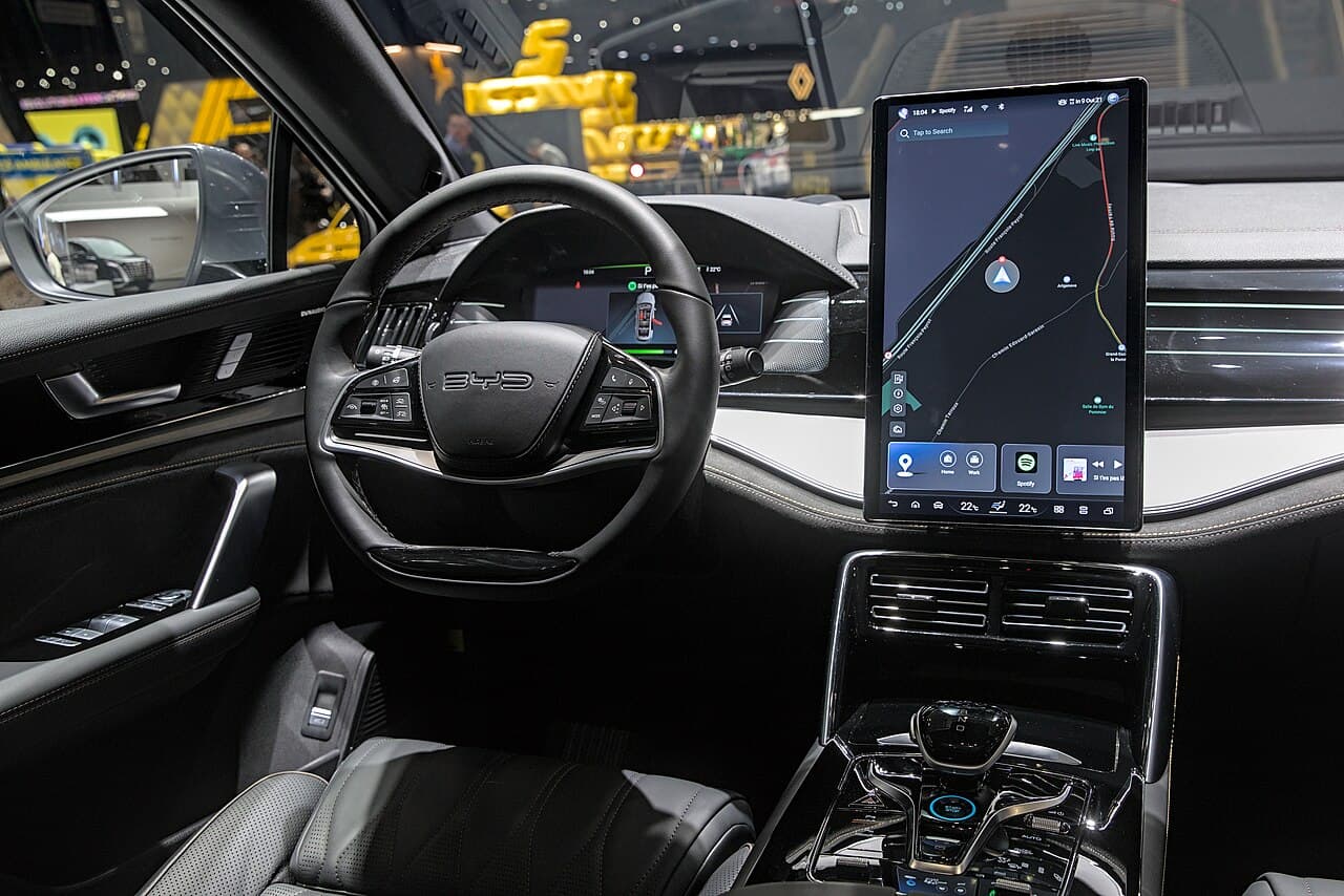 BYD Tang المقصورة الداخلية