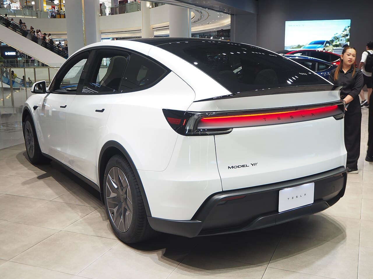 Tesla Model Y L الخلف