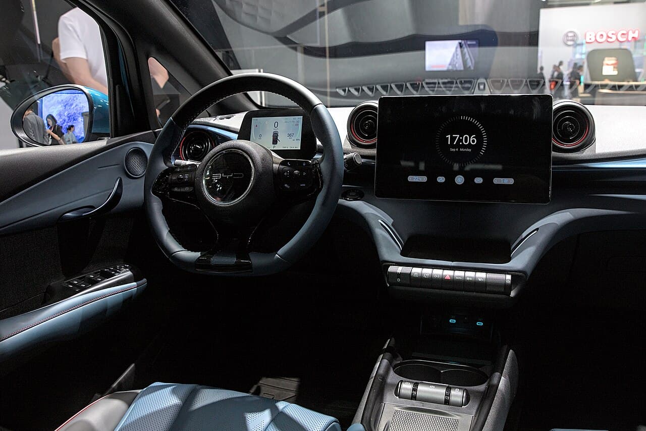 BYD Dolphin المقصورة الداخلية