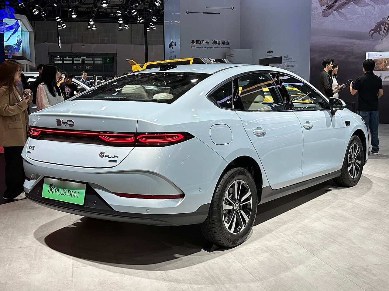 BYD Qin Plus DM-i Rear