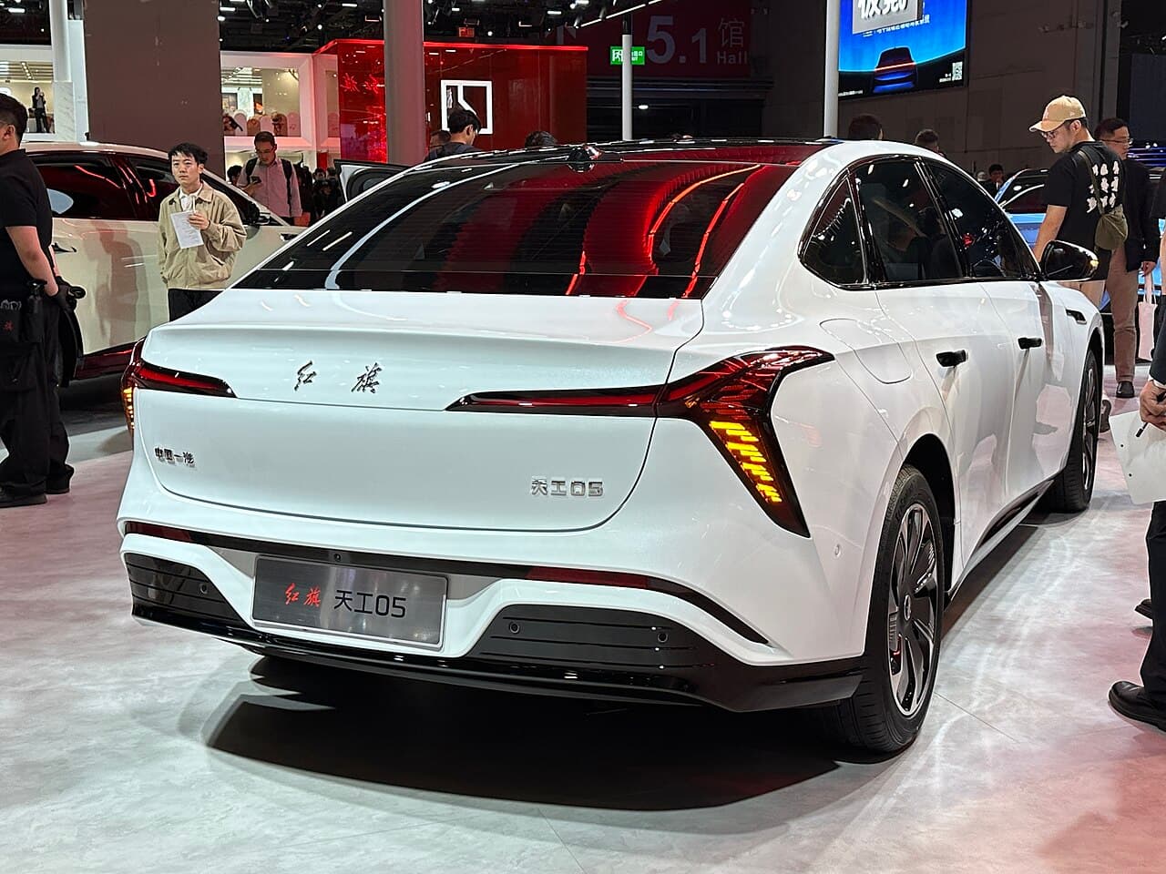 Hongqi Tiangong 05 الخلف