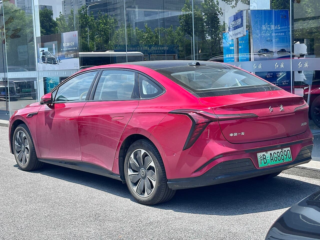 Hongqi Tiangong 05 الجانب
