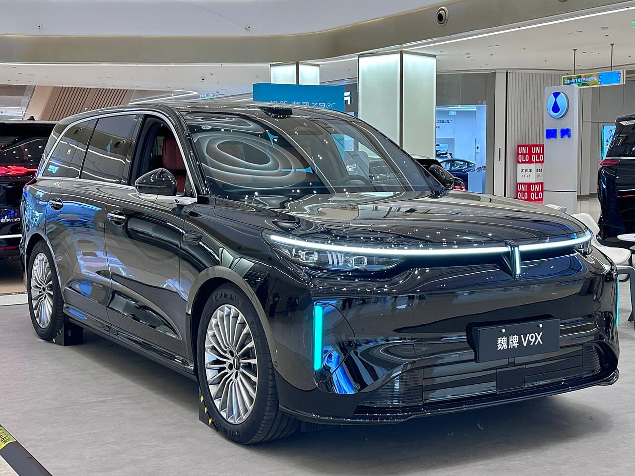 WEY V9X الأمام