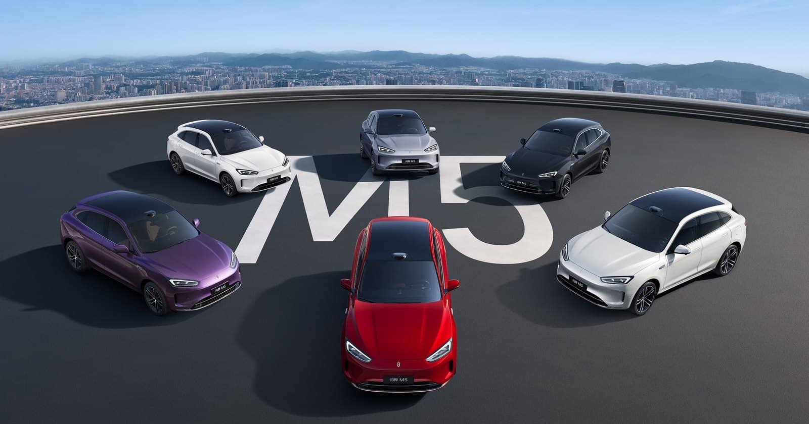 AITO M5 ستة ألوان للطلاء