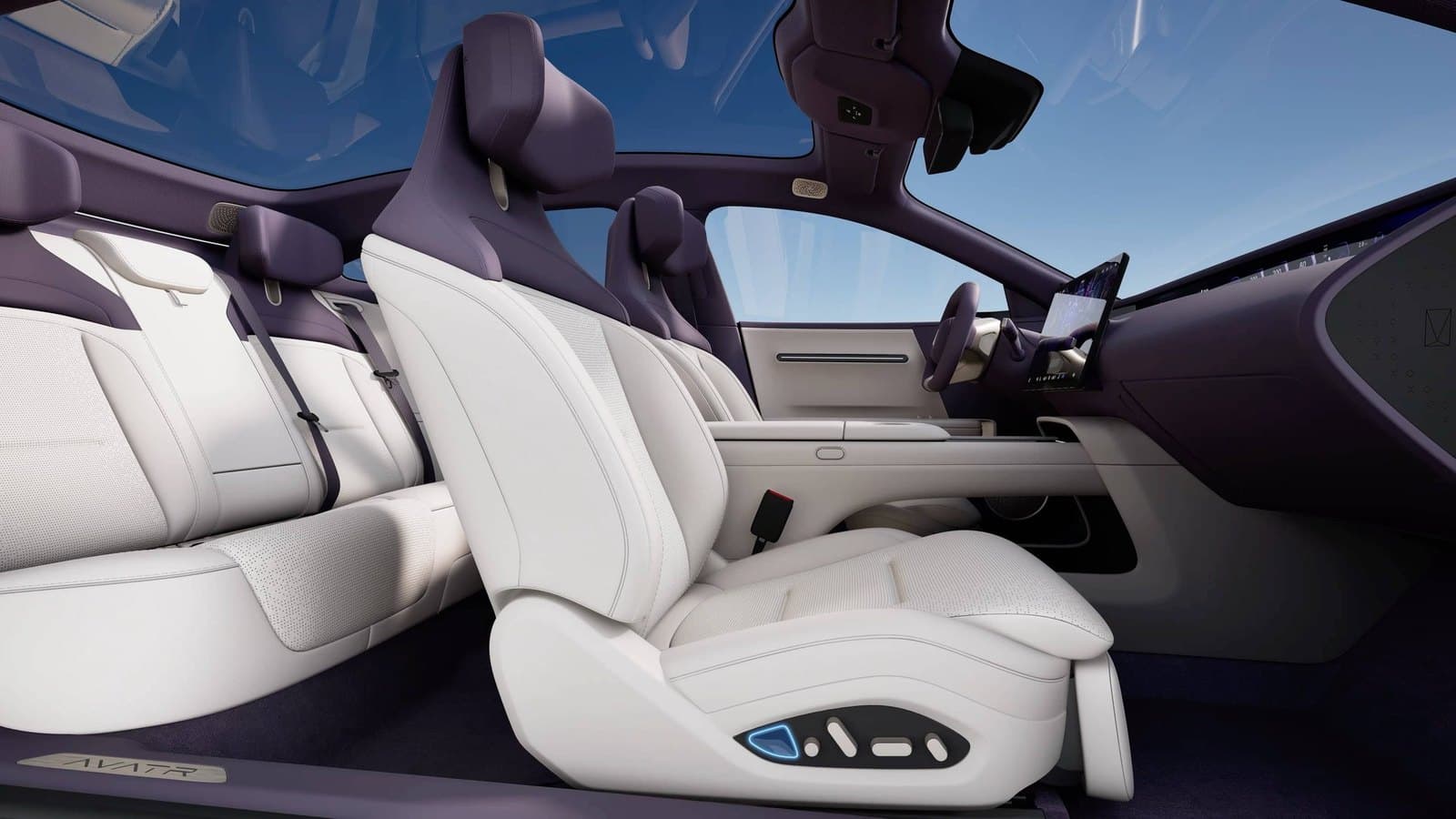 Avatr 06 Zero-gravity front seats