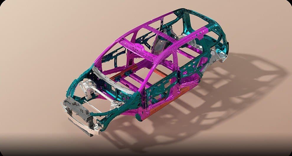BYD Da Tang EV هيكل متين