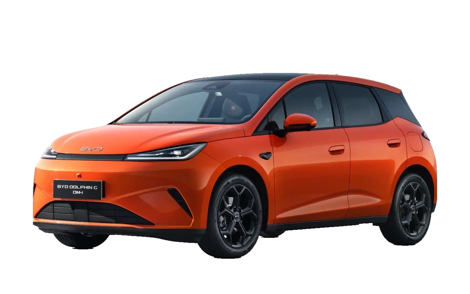 BYD Dolphin G DM-i Orange Sunset Exterior