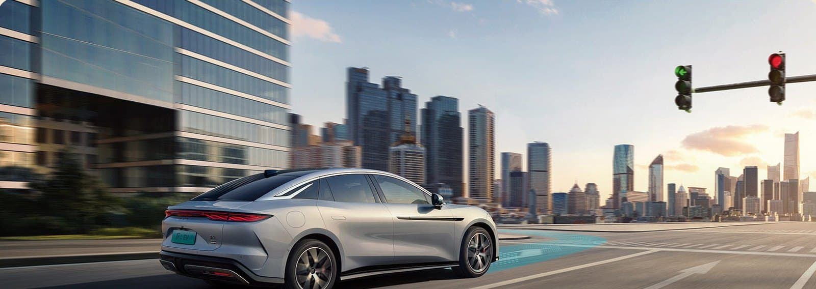 BYD Han L God's Eye B avec lidar