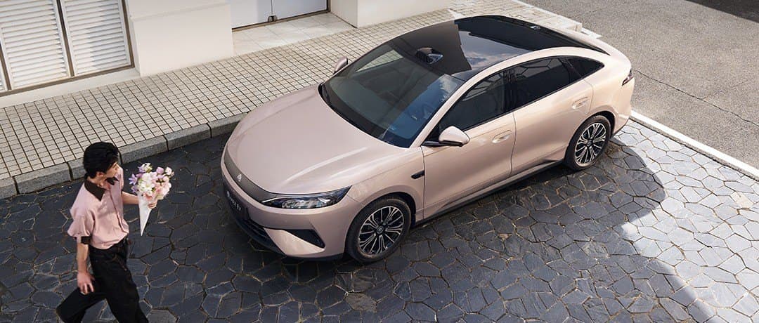 BYD Qin MAX God's Eye B with lidar