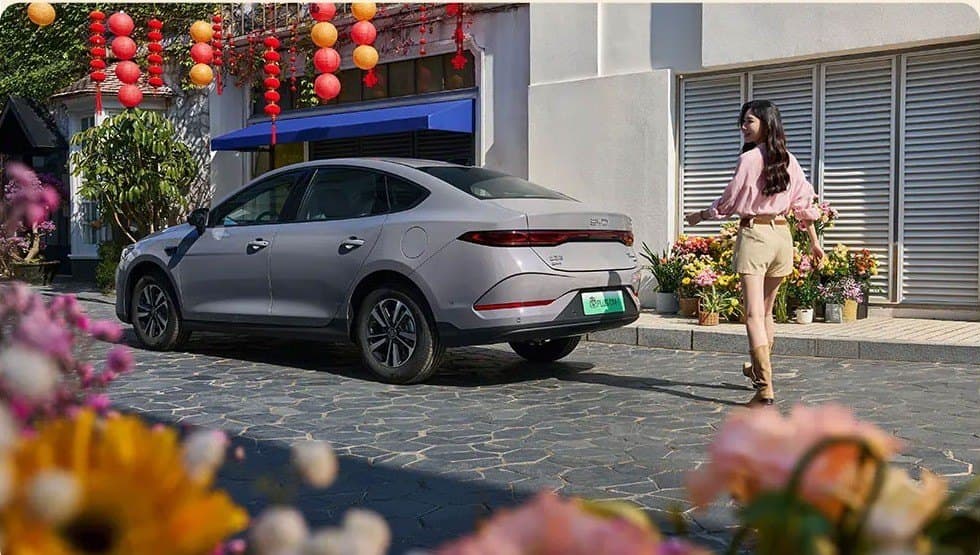 BYD Qin Plus DM-i Big battery, low fuel use