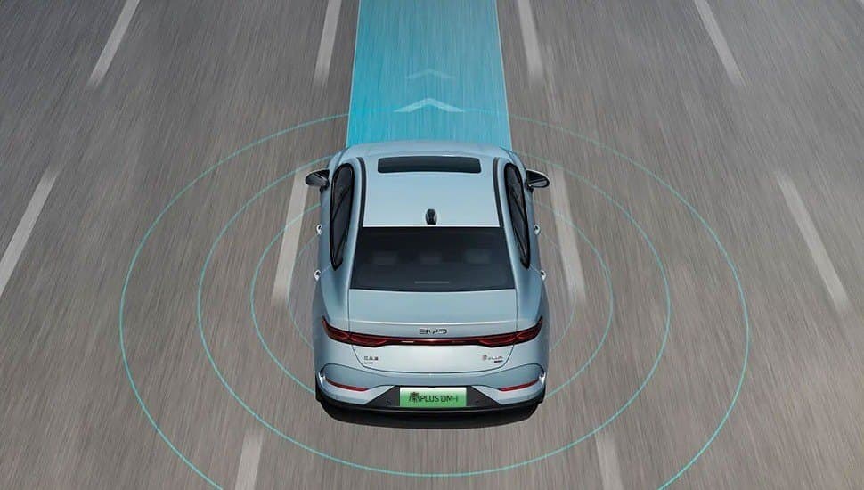 BYD Qin Plus DM-i God's Eye C driver assistance