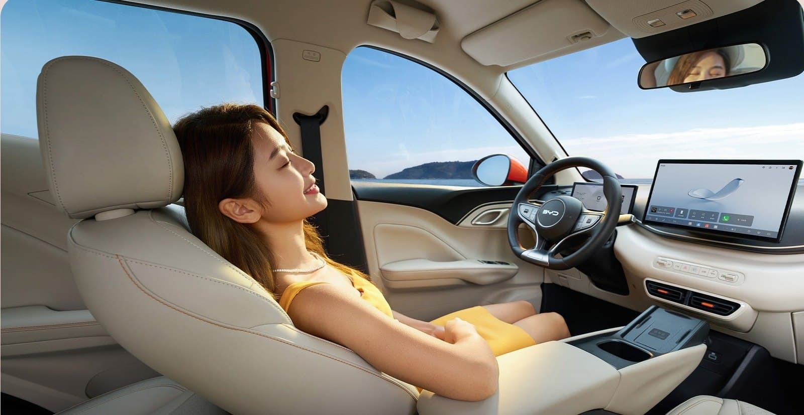 BYD Seagull Habitacle confortable