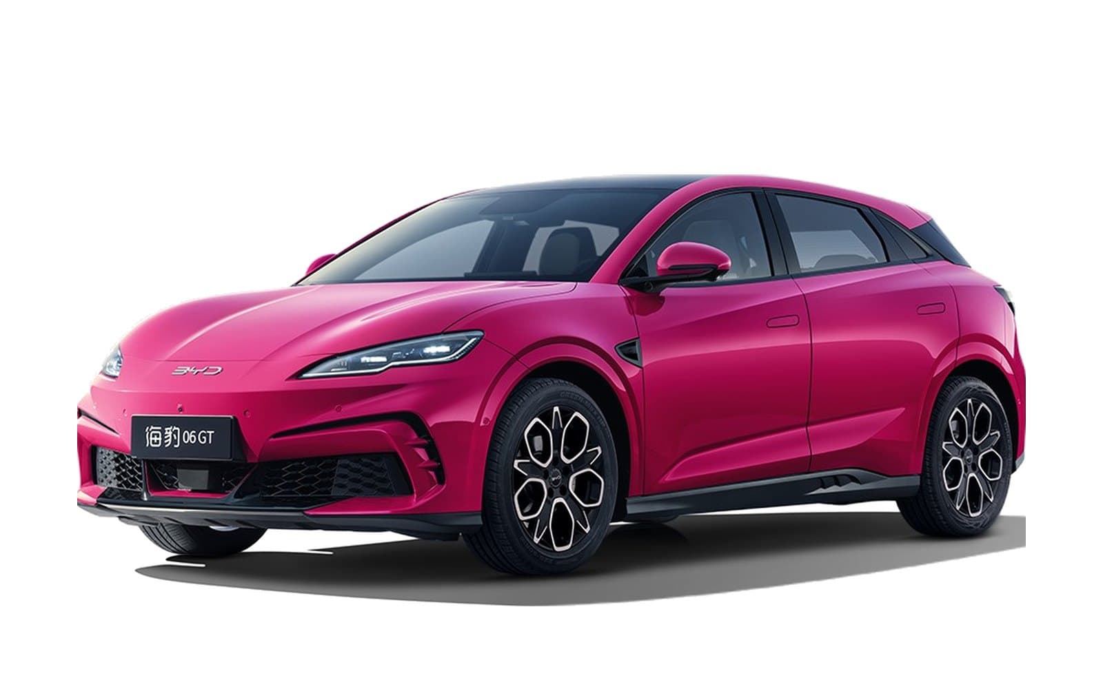 BYD Seal 06 GT أحمر وردي Portia الخارج
