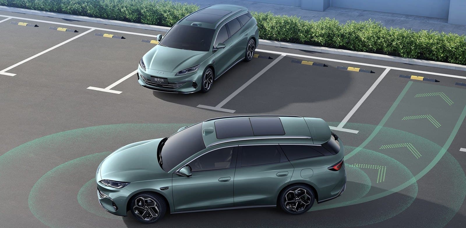 BYD Seal 6 DM-i Touring God's Eye B with lidar