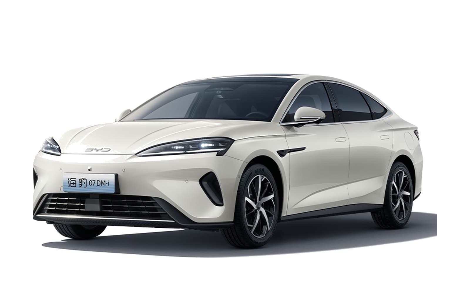 BYD Seal 07 شاي مدخّن دافئ الخارج