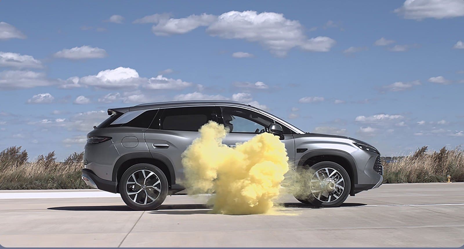 BYD Song L DM-i Tyre blow-out control