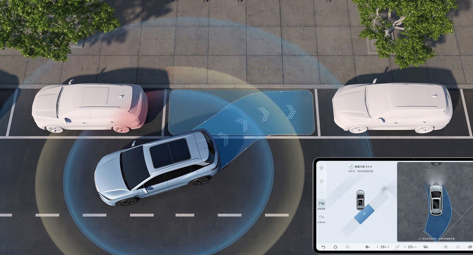 BYD Song L DM-i Smart parking