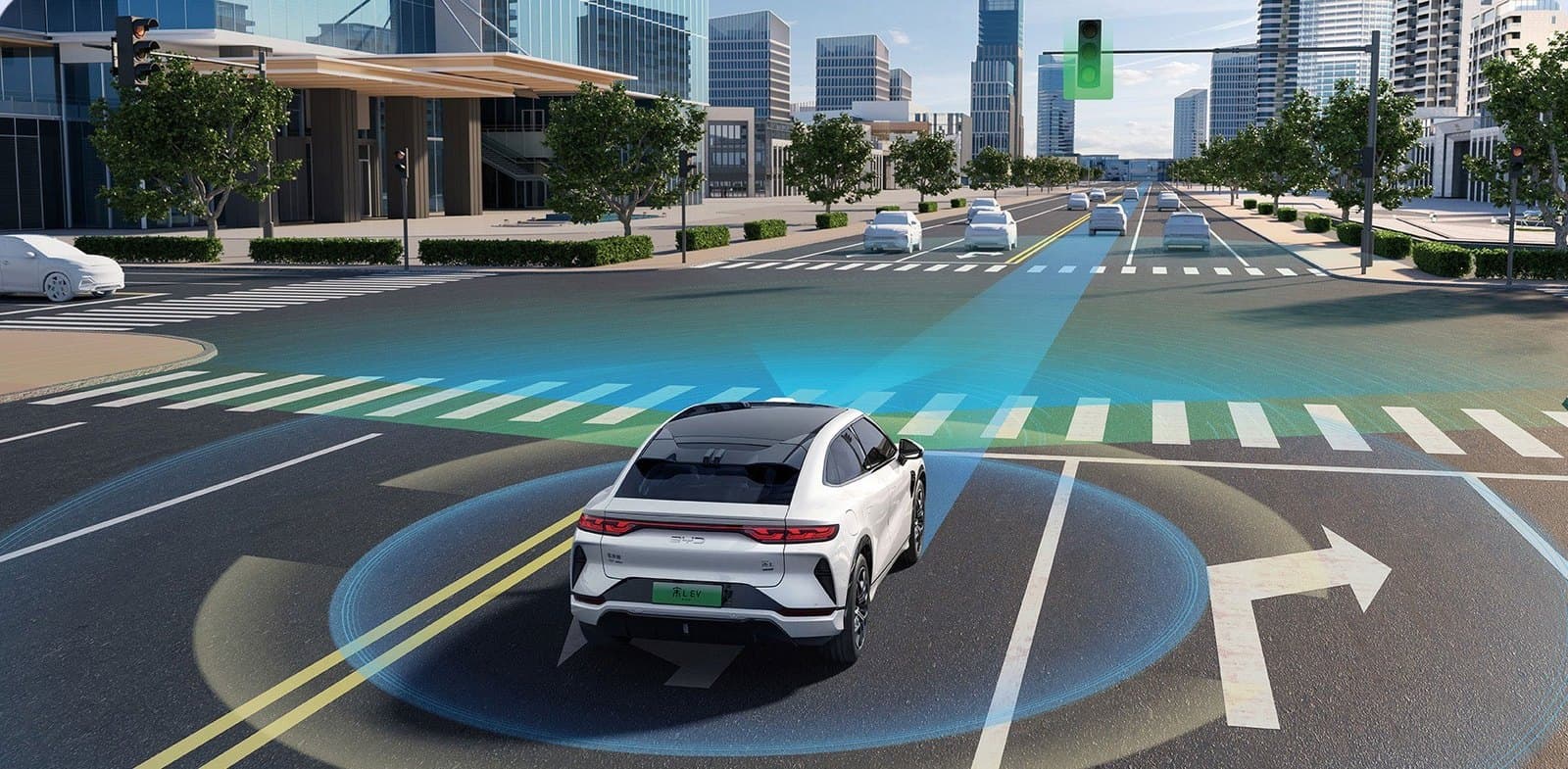 BYD Song L EV God's Eye B with lidar