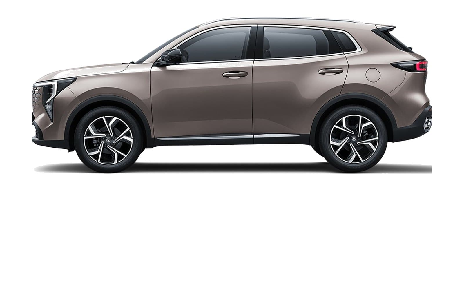 Changan CS55 PLUS رمادي الفلوريت الخارج