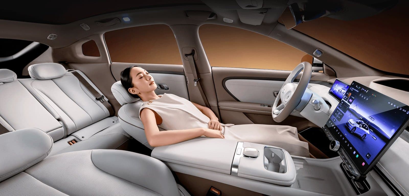 Changan Qiyuan A06 مقعد انعدام الجاذبية