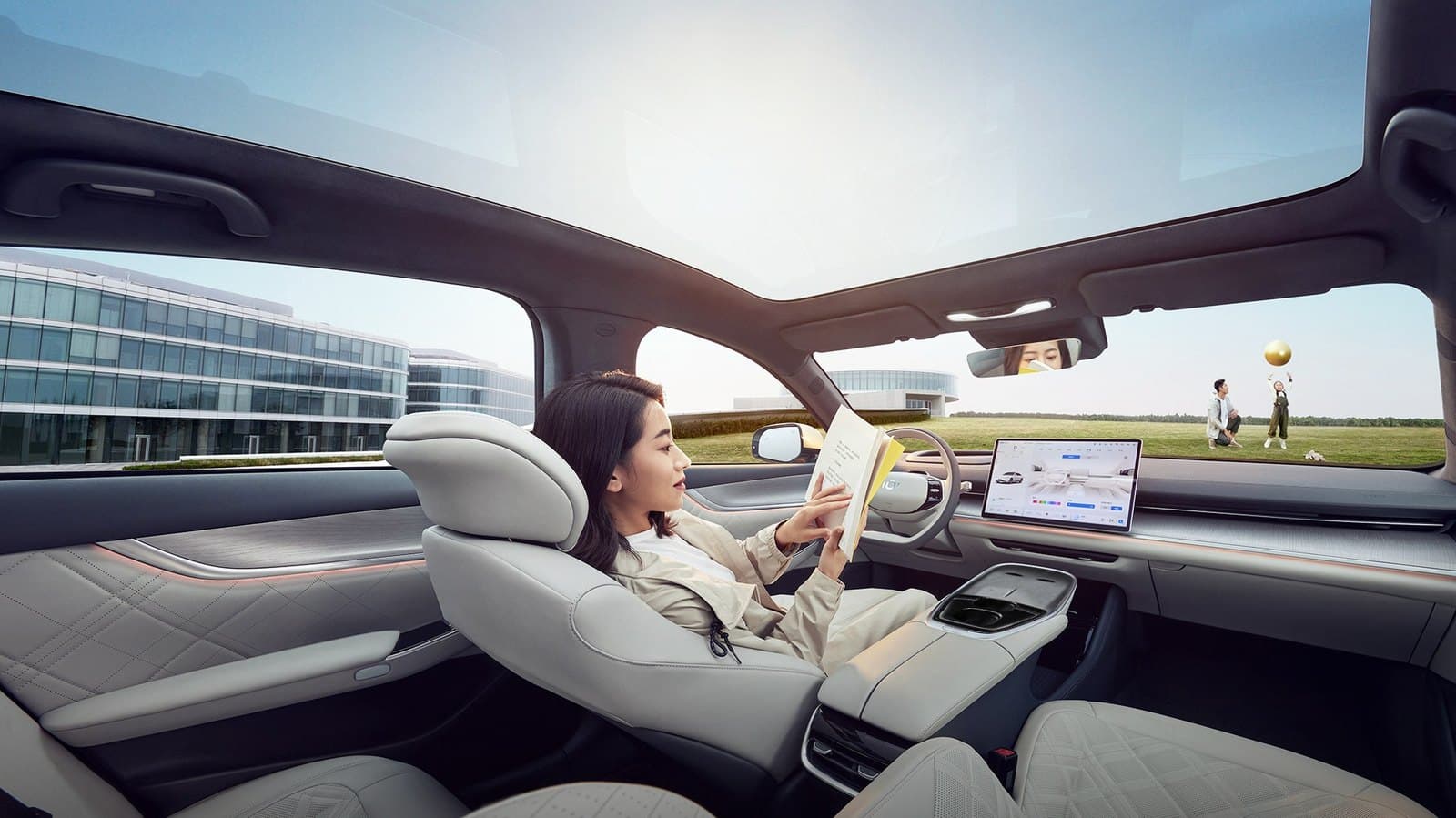 Changan Qiyuan A07 مقصورة مريحة
