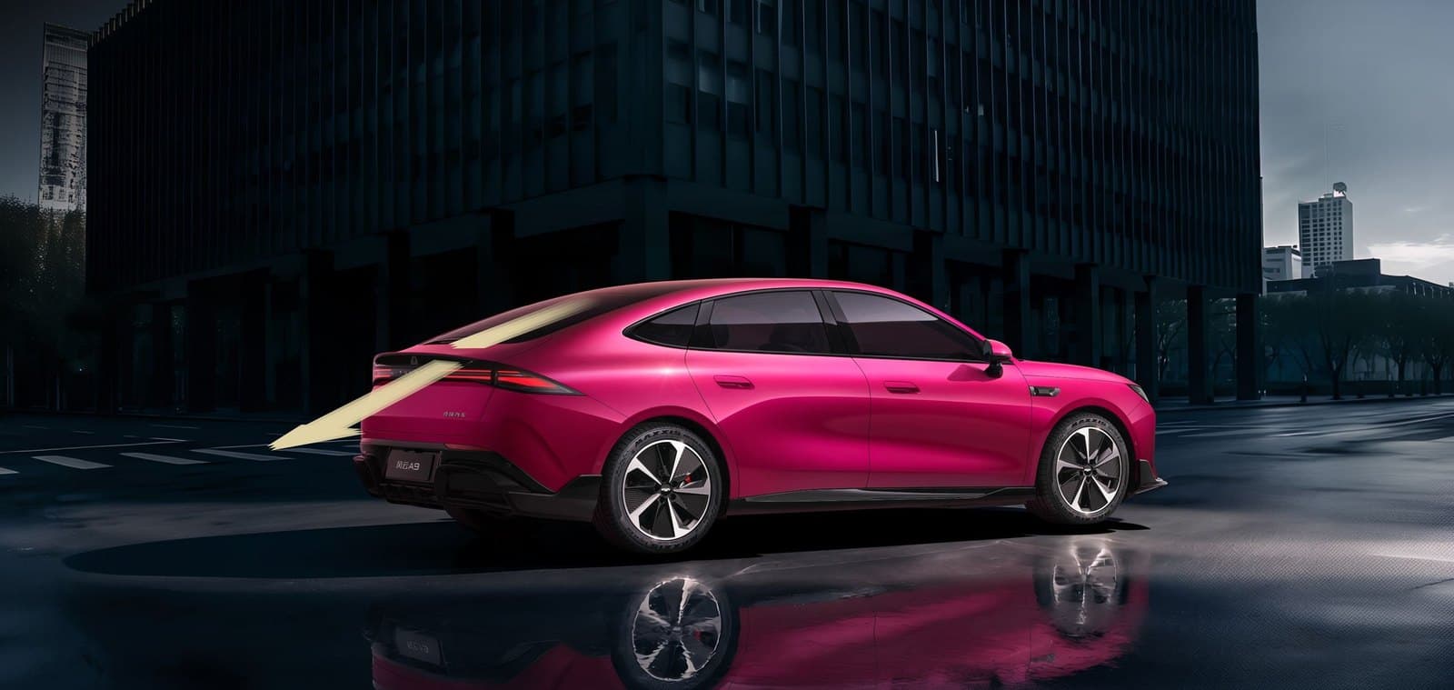 Chery Fengyun A9 (Fulwin A9) Sleek fastback design