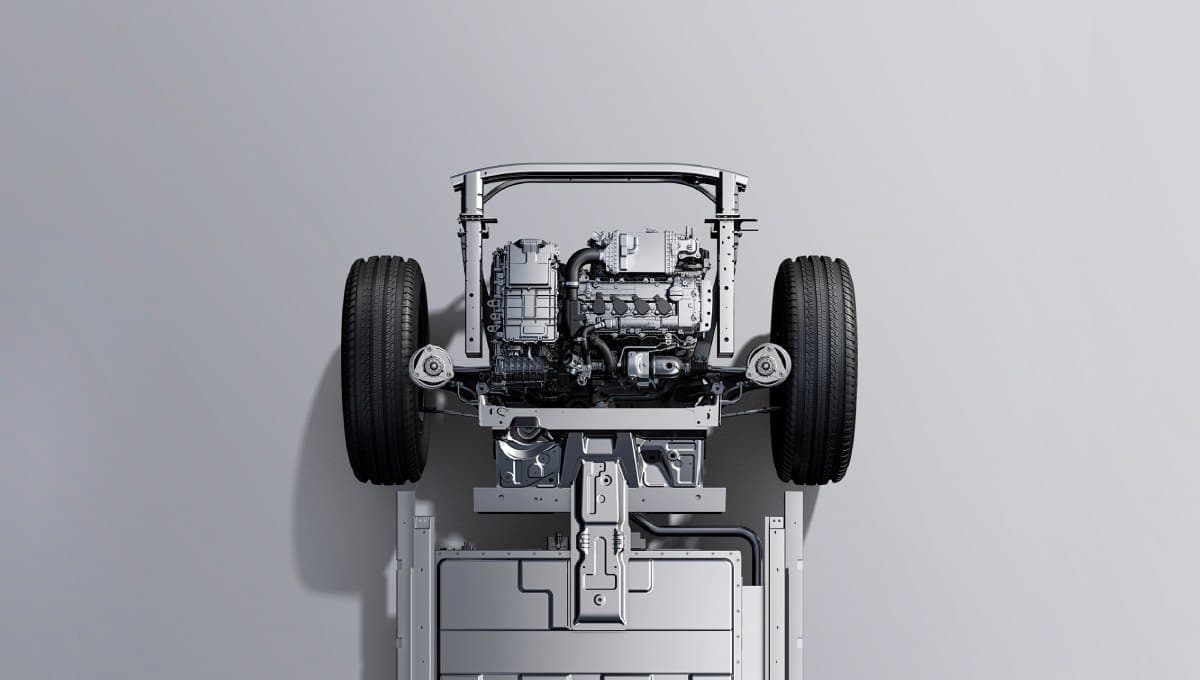 Chery Fengyun X3L (Fulwin X3L) Cast-aluminium H-arm rear suspension