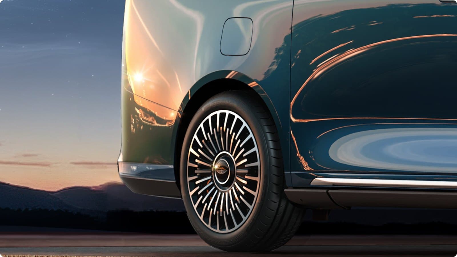 Geely Galaxy V900 Multi-spoke wheels