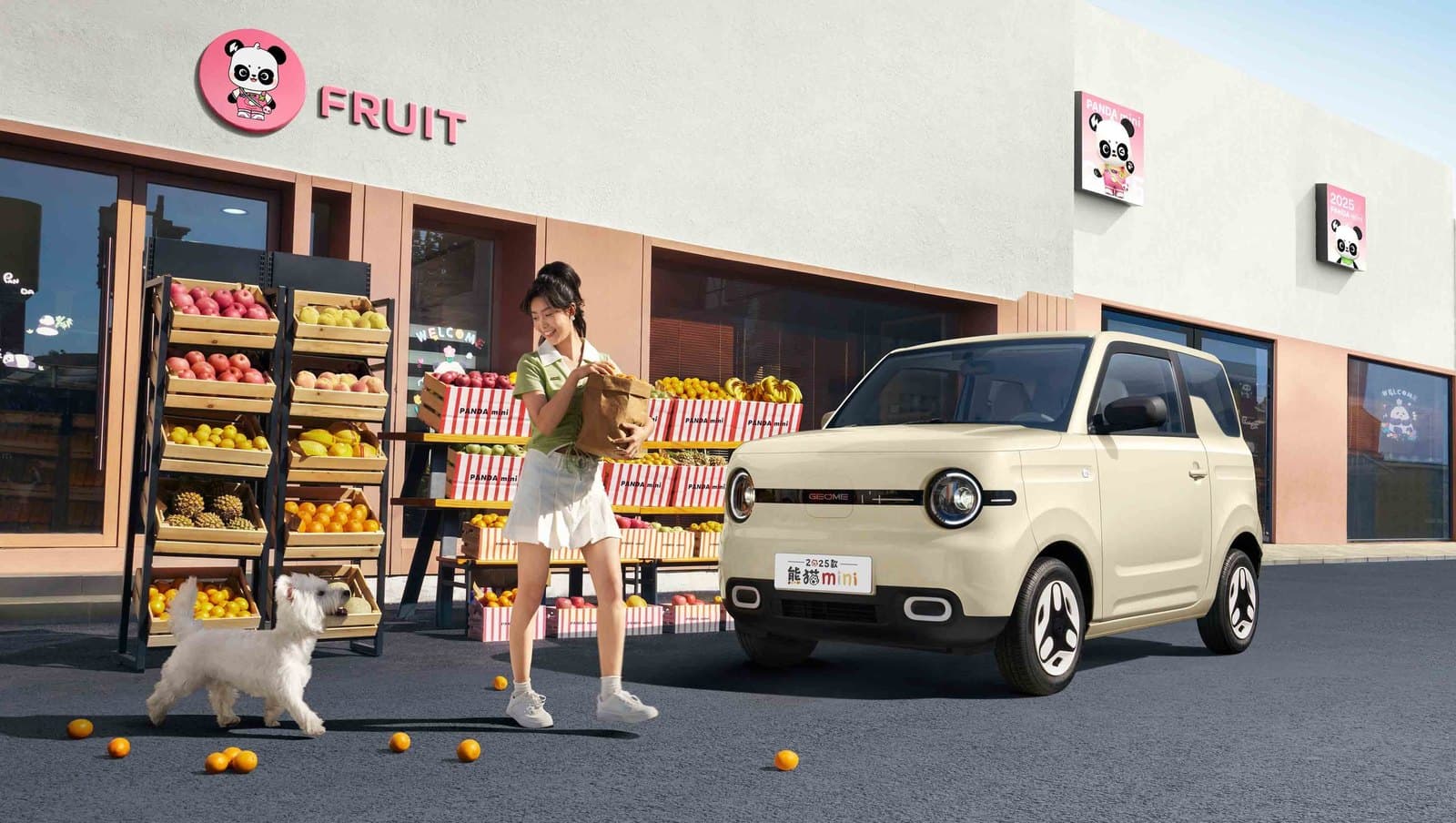 Geely Panda Mini دب Yuanqi
