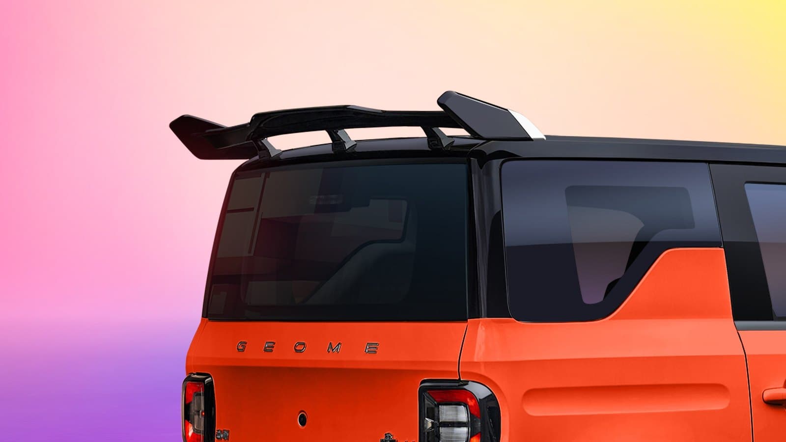 Geely Panda Mini جناح خلفي Sonic