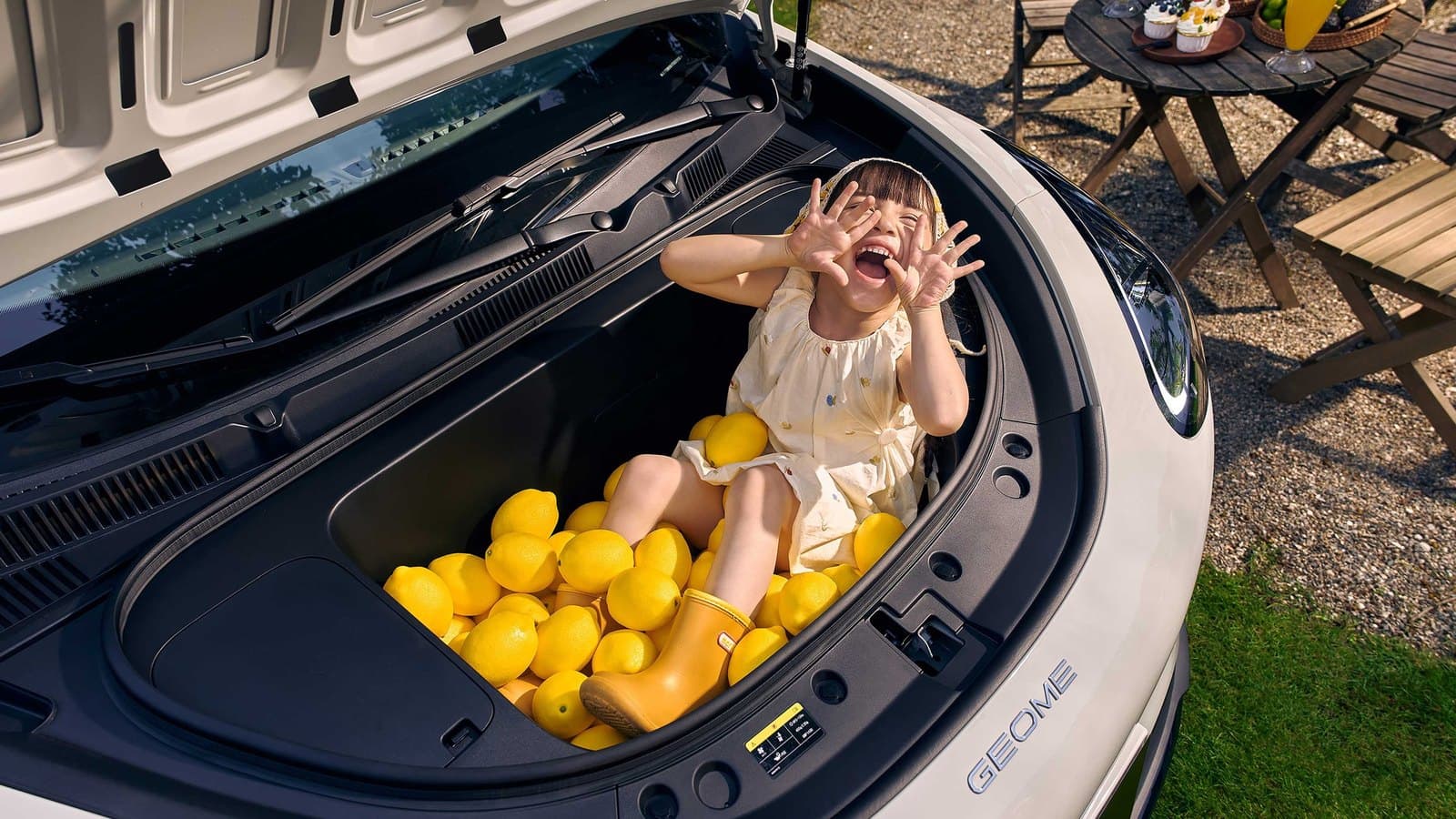 Geely Xingyuan Передний багажник 70 л