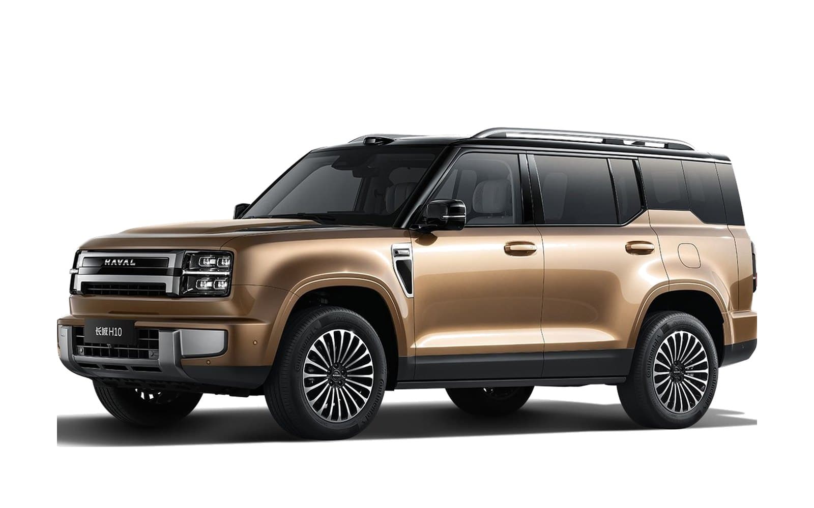 Great Wall H10 Gilded Brown / Black two-tone Front three-quarter