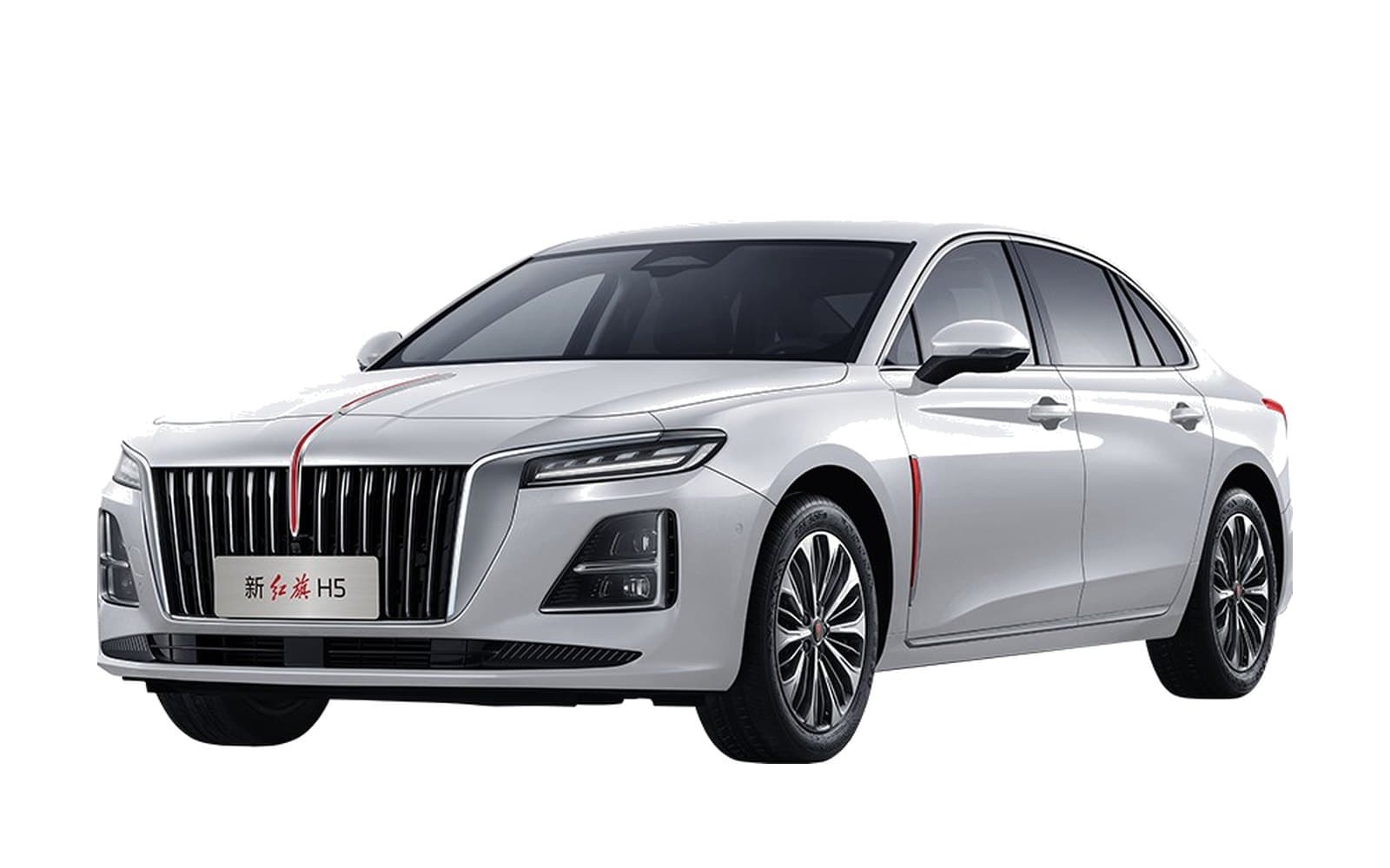 Hongqi H5 Alpine White Side profile