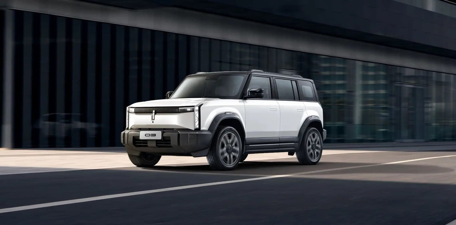 iCAR 03 (iCAUR 03) Угловатый электрический внедорожник