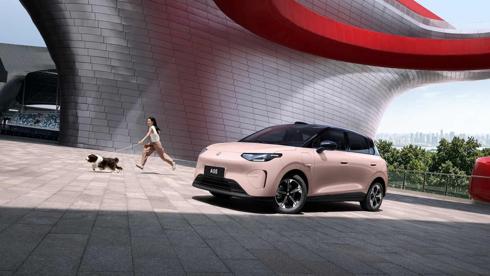 Leapmotor A05 مصابيح أمامية «مبتسمة»