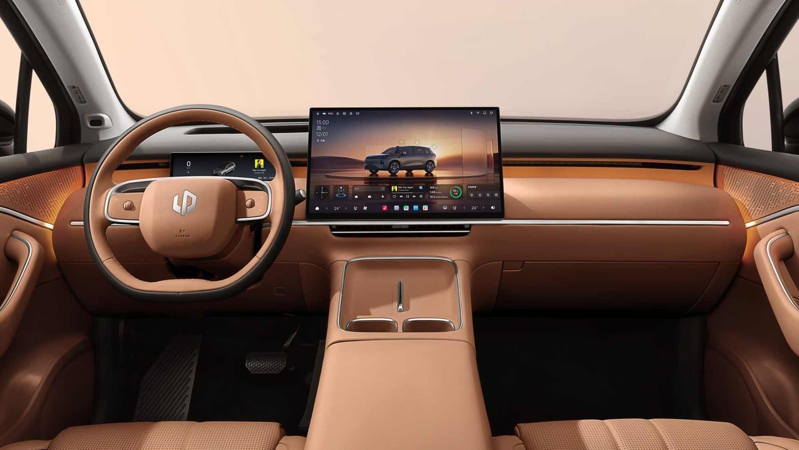 Leapmotor C10 شاشة مركزية 3K مقاس 17.3 بوصة