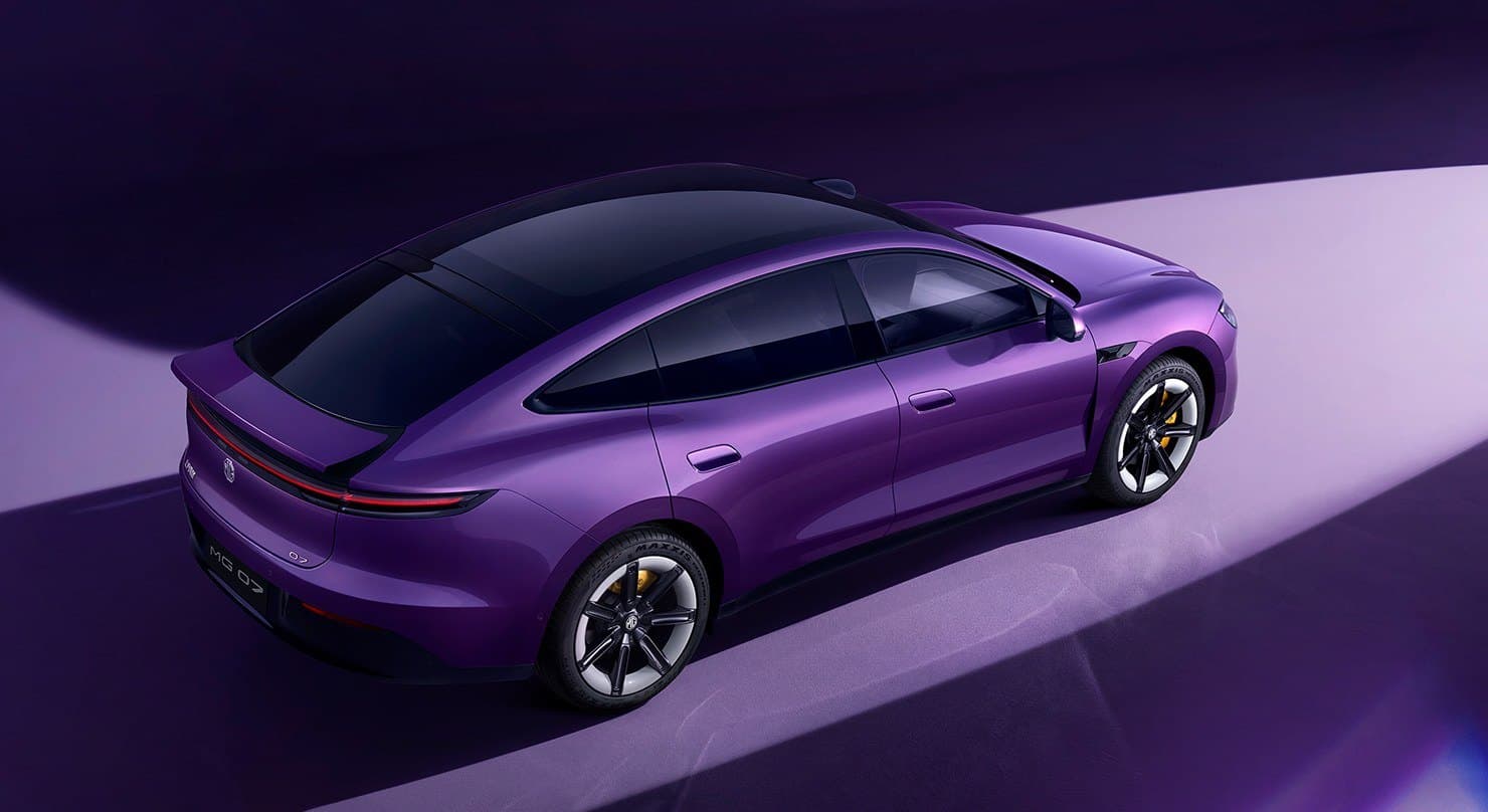 MG 07 High-performance EV tech