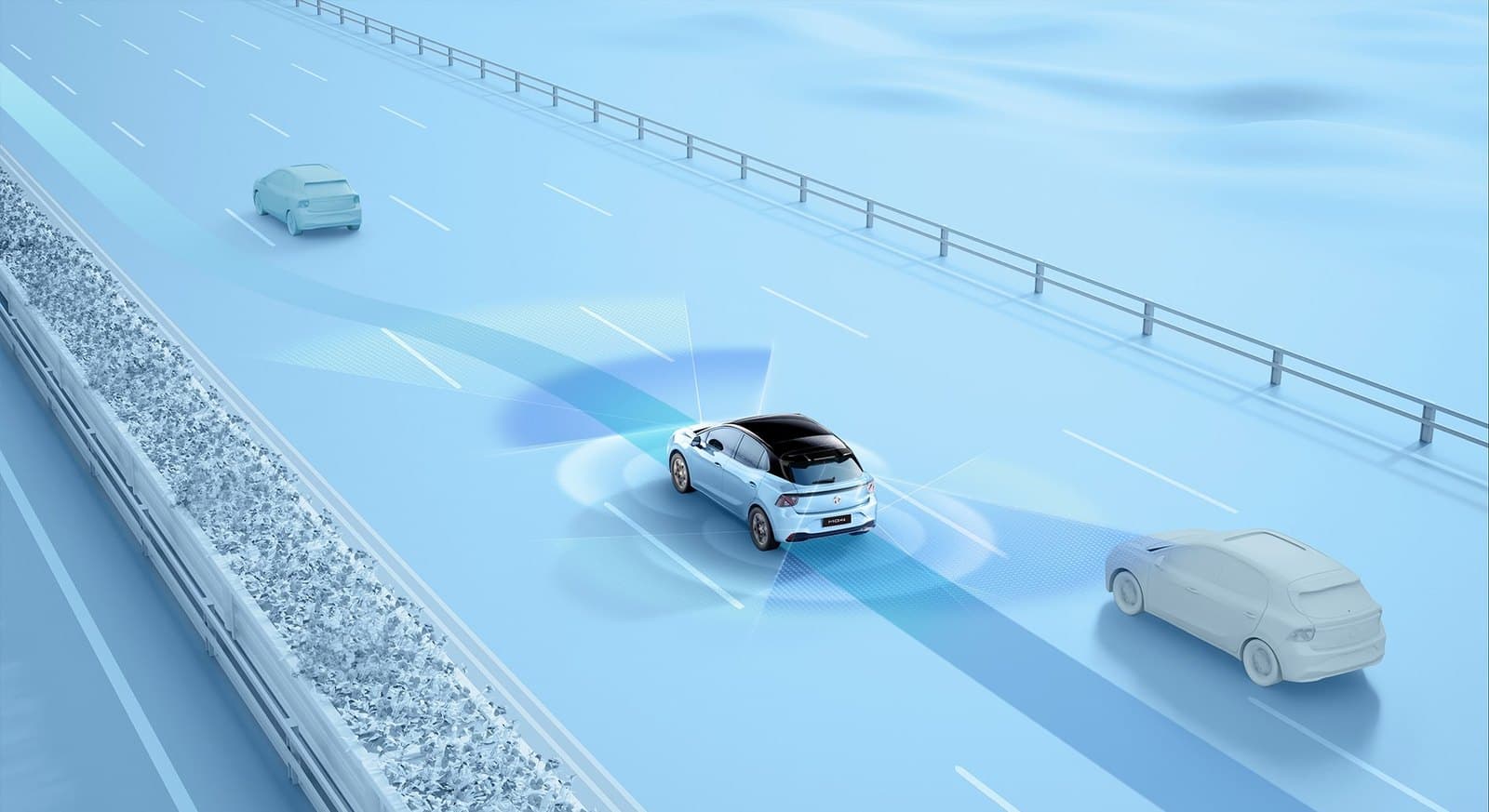 MG4 EV Urban Driver assistance