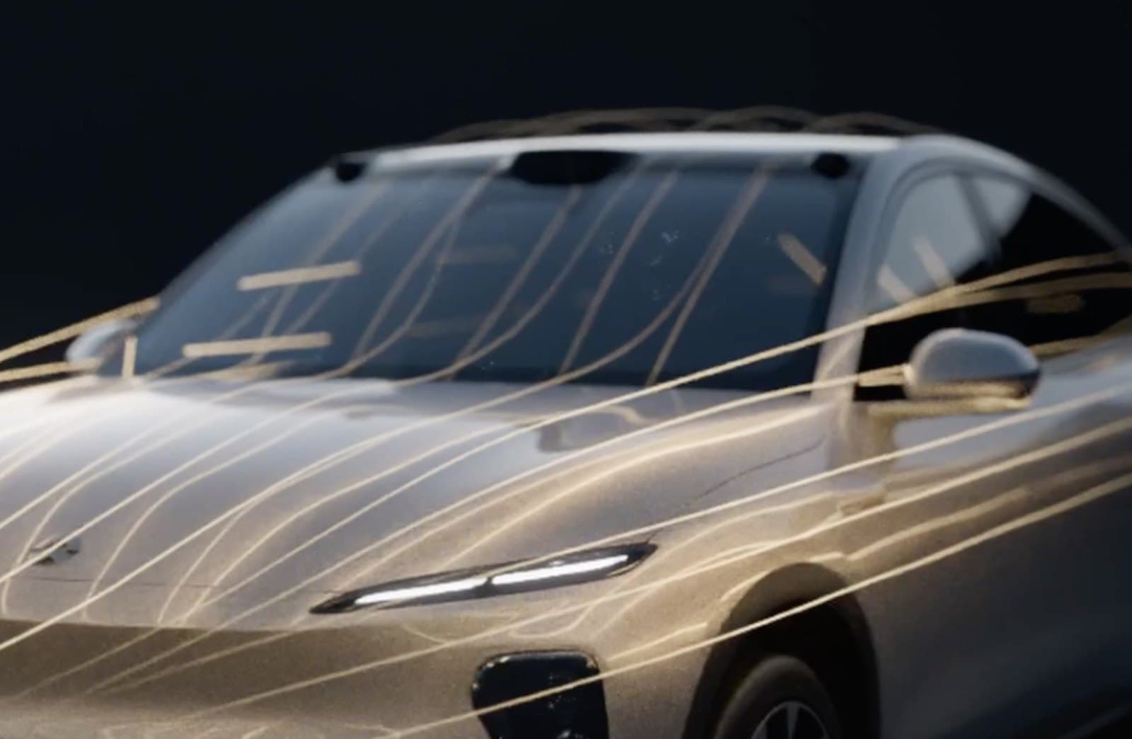 NIO EC7 مشكّلة في نفق الرياح