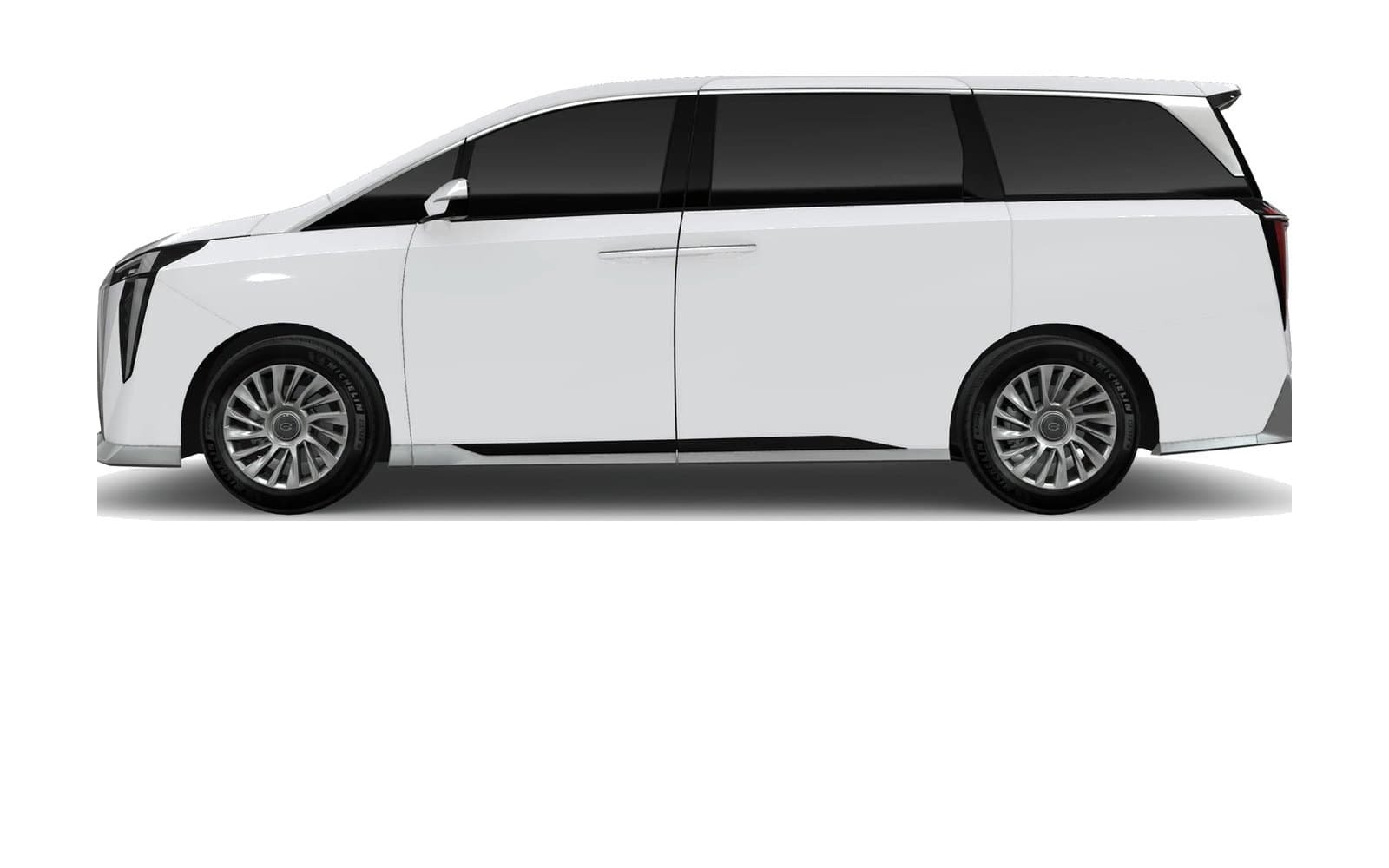 Trumpchi Xiangwang M8 أبيض النصل منظر جانبي