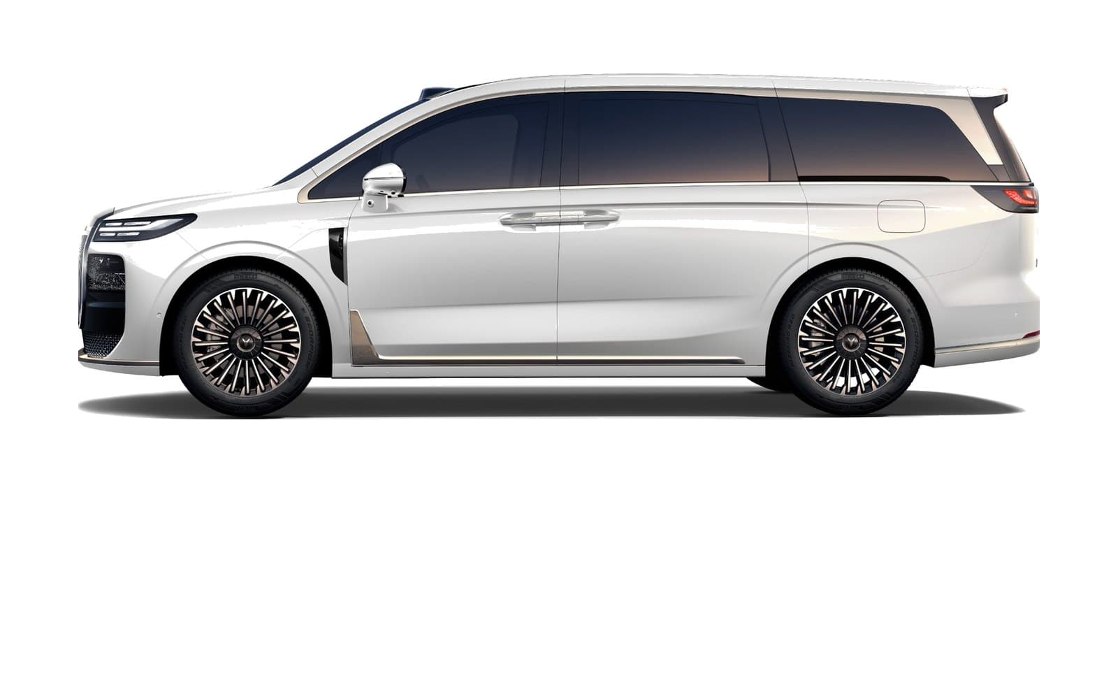 Voyah Dreamer 9 Pollia White Side profile