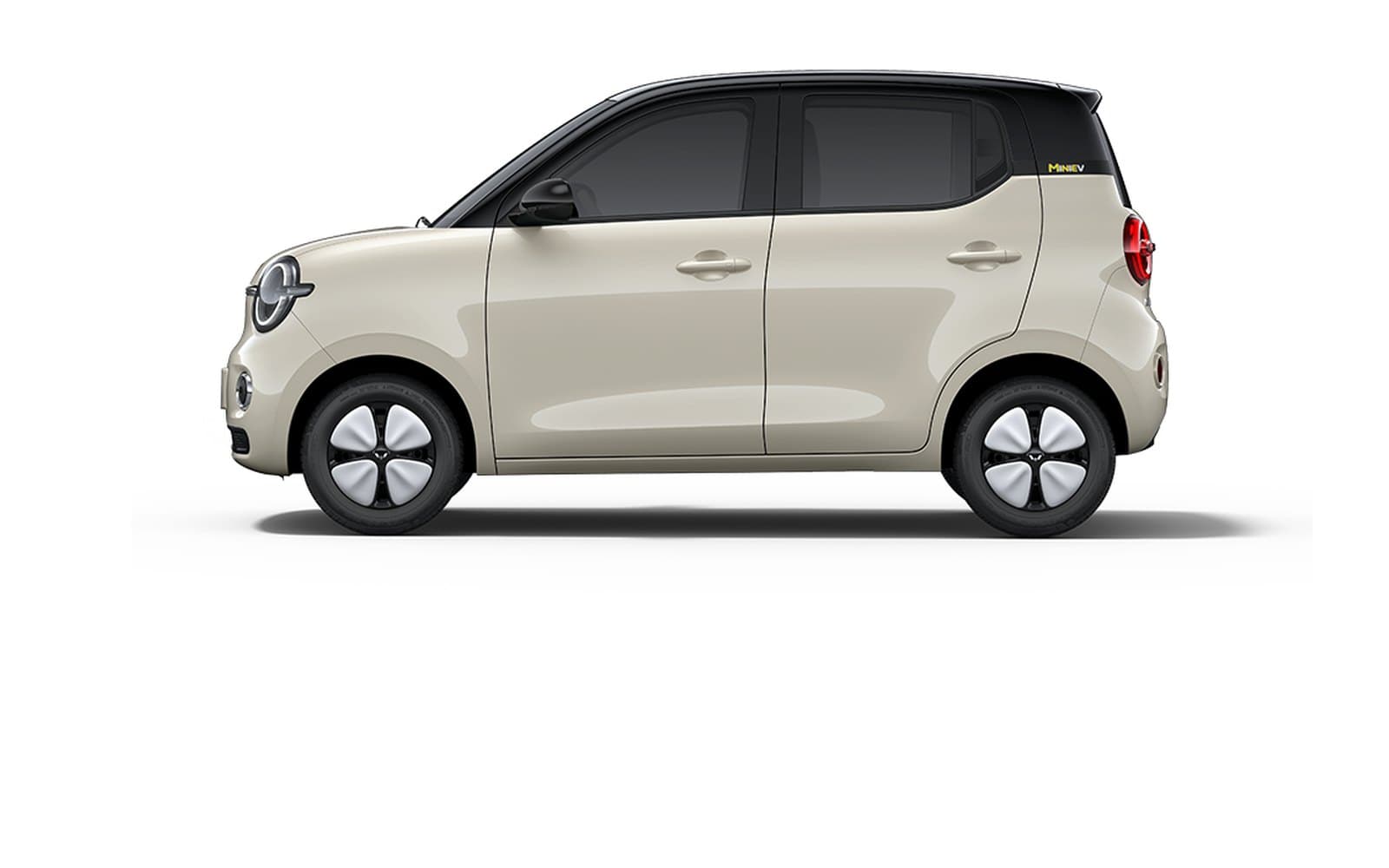 Wuling Hongguang Mini EV Fluffy White with black roof Exterior