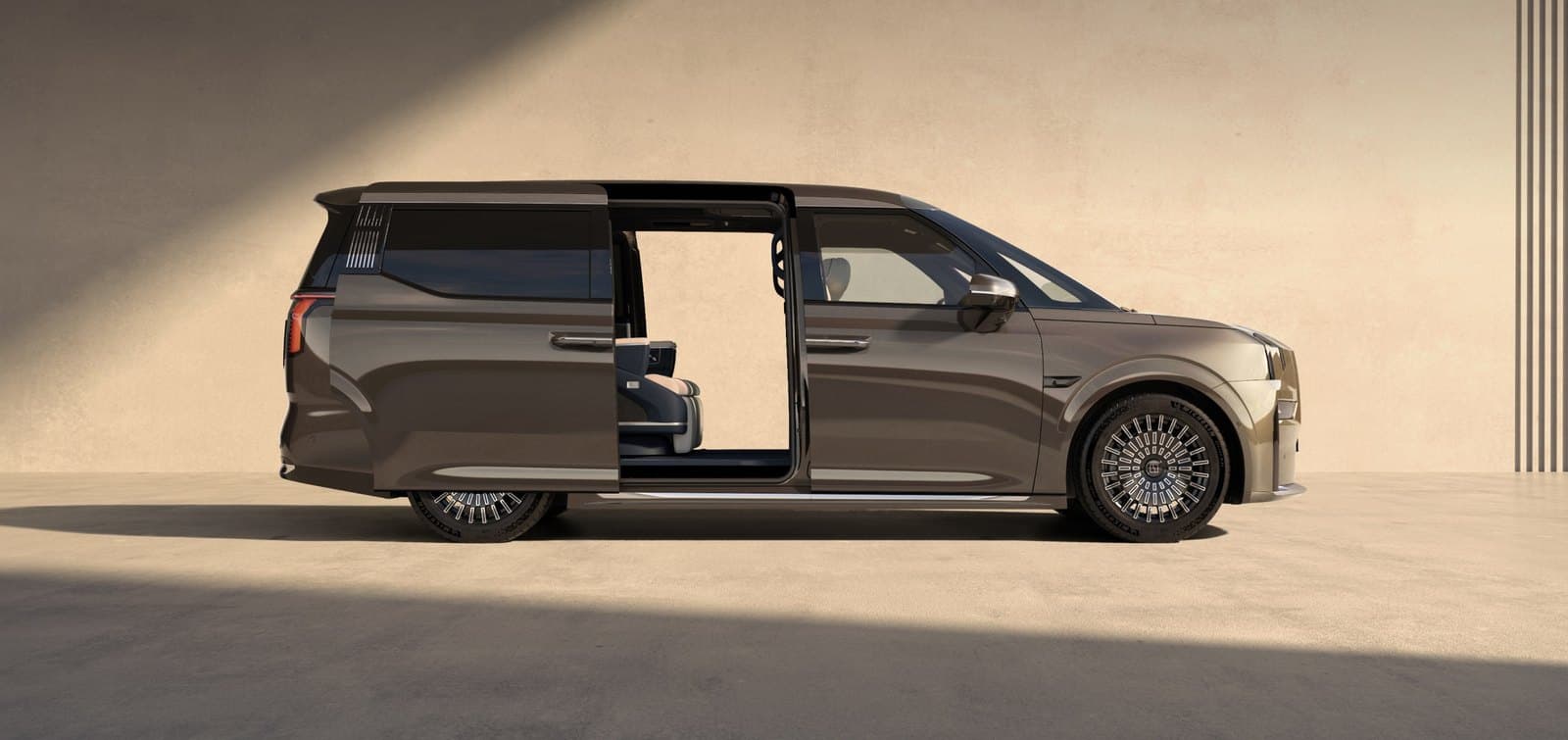 Zeekr 009 Flagship MPV design