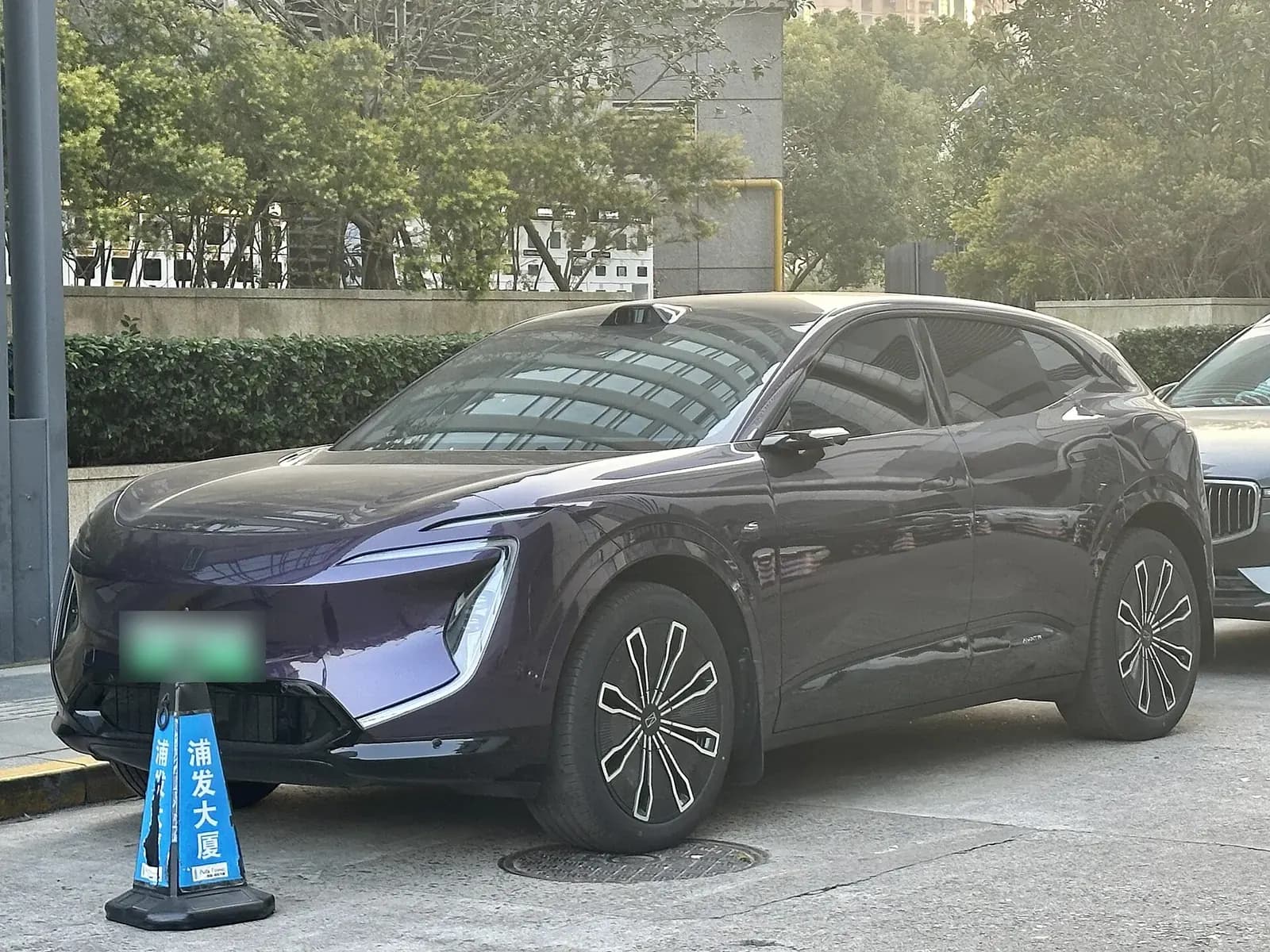 Avatr 07، منظر خلفي
