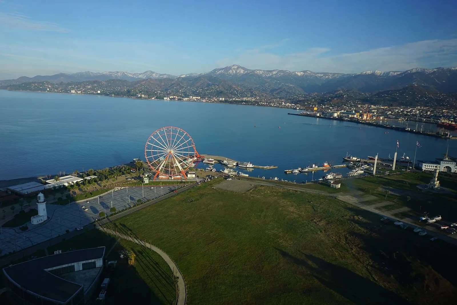 Port of Batumi on Georgia's Black Sea coast