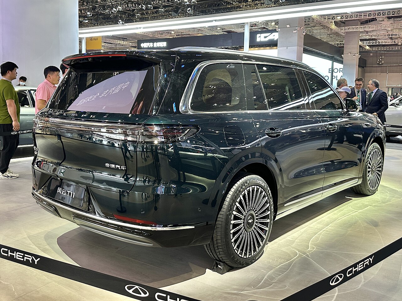 Chery Fengyun T11 (Fulwin T11) Parte trasera