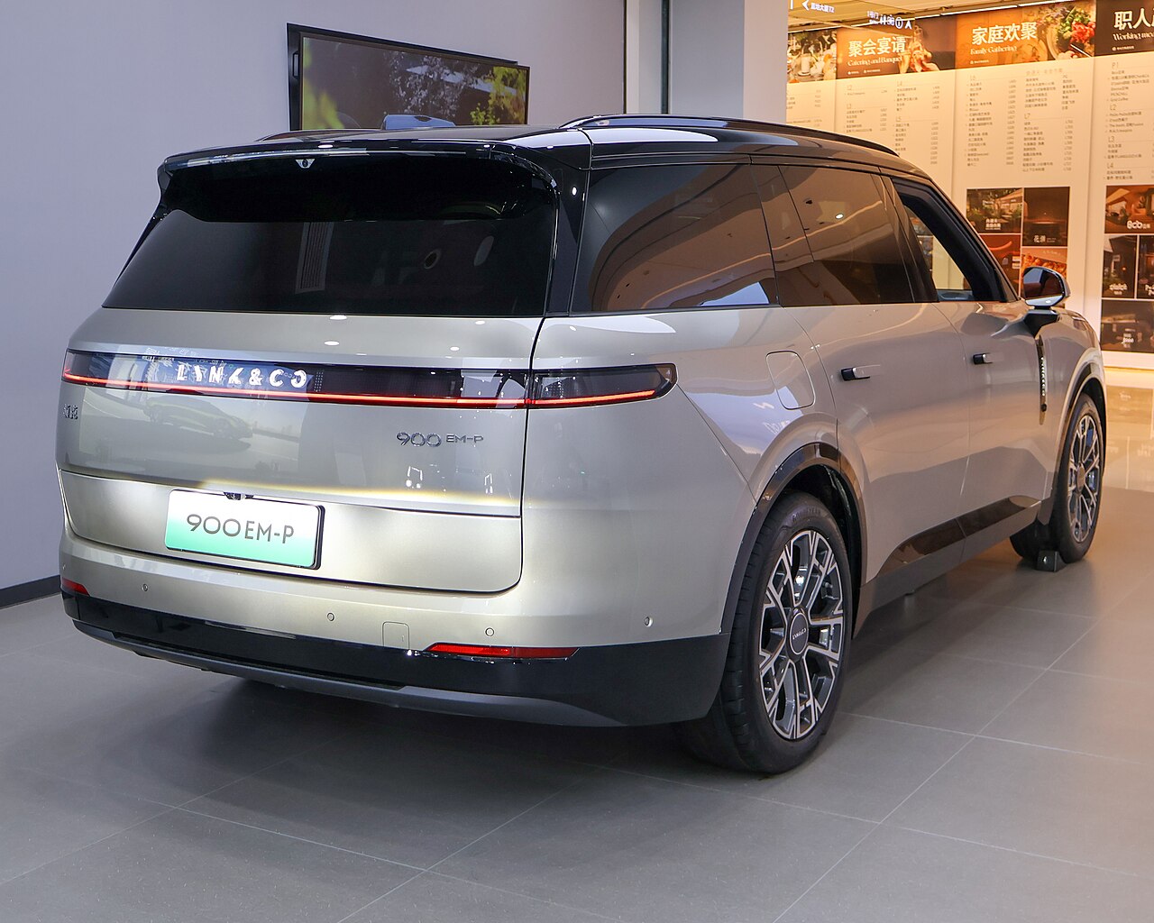 Lynk & Co 900 الخلف